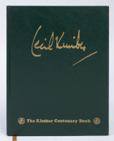 MG: 'Cecil Kimber - The Kimber Centenary Book' by various authors, hardcover, limited edition (74/100), signed by one co-author, published 1988 [Location: Melbourne]