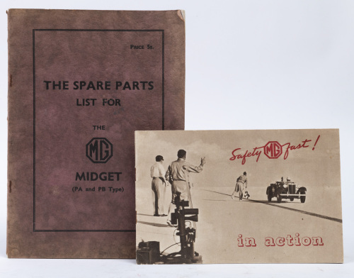 MG: Two MG literature items