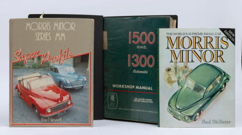 MORRIS: Three books relating to Morris cars