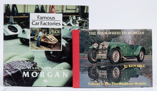 MORGAN: Two hardcover books relating to Morgan