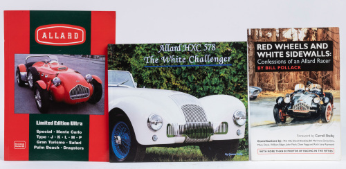 ALLARD: Three books relating to Allard cars
