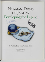 JAGUAR: 'Norman Dewis Of Jaguar - Developing the Legend' by Paul Skilleter & Norman Dewis, hardcover book, signed by both authors, published 2006 [Location: Melbourne]