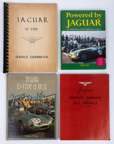 JAGUAR: Four books relating to Jaguar