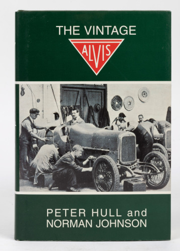ALVIS: 'The Vintage Alvis' by Peter Hull & Norman Johnson, hardcover book, published 1995