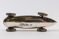 ALFA ROMEO: A modern pewter model of an Alfa Romeo Alfetta Tipo 159 Grand Prix Car [Location: Perth] - 4