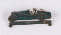 ULSTER TOURIST TROPHY: Two 1930s Ulster TT Ireland lapel badges, one being 1932, the other 1934 [Location: Perth] - 3