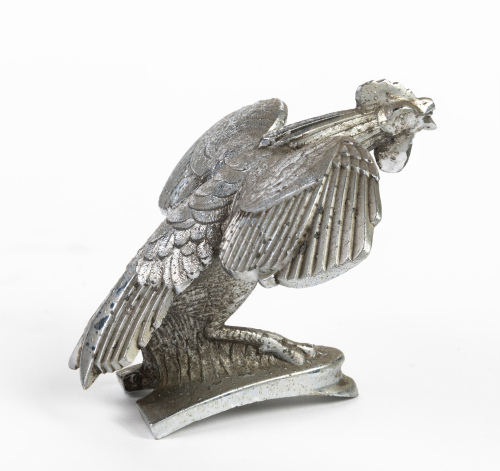 SINGER: A Singer Bantam 'cockerel' mascot, 8cm high