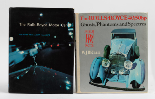 ROLLS-ROYCE: Two hardcover books relating to Rolls-Royce