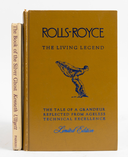 ROLLS-ROYCE: Two hardcover books relating to Rolls-Royce