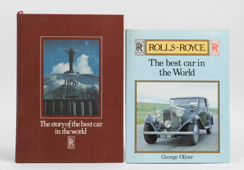 ROLLS-ROYCE: Two hardcover books relating to Rolls-Royce