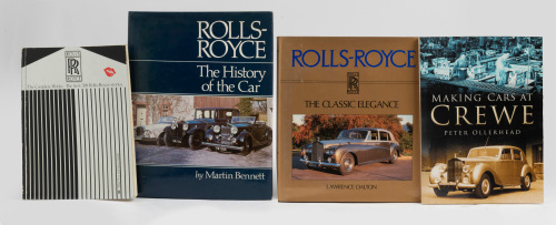 ROLLS-ROYCE: Four books relating to Rolls-Royce