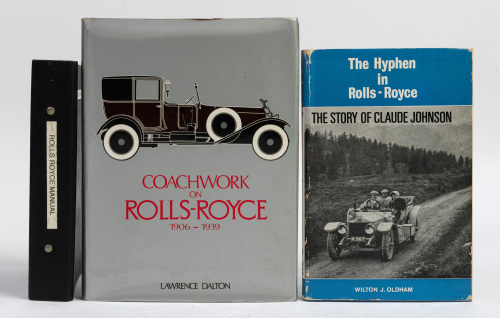 ROLLS-ROYCE: Three Rolls-Royce literature items
