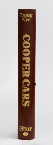 COOPER: 'Cooper Cars' by Doug Nye, hardcover book, signed by the author, limited edition (31/100), published 1983