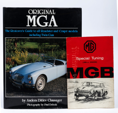 MG: Two books relating to MG