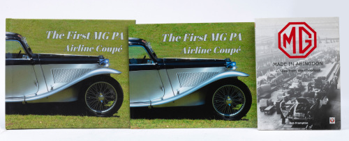 MG: Three books relating to MG