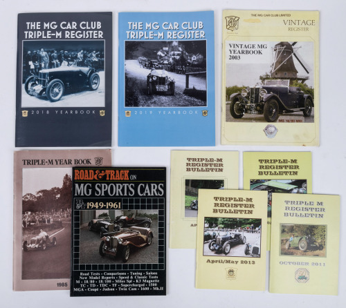 MG: Five softcover MG books