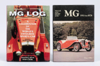 MG: Two hardcover books relating to MG [Location: Melbourne]