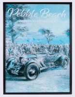 POSTERS: Four rally and concours event posters all framed and glazed [Location: Melbourne]