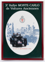 POSTERS: Four rally and concours event posters all framed and glazed [Location: Melbourne] - 2