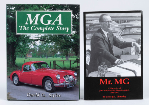 MG: Two books relating to MG