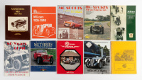 MG: Ten softcover books / periodicals relating to MG [Location: Melbourne]