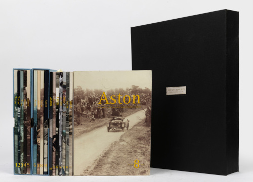 ASTON MARTIN: Seventeen editions of 'Aston - The Journal of the Aston Martin Heritage Trust'