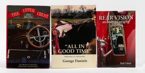 BRITISH MOTORING: Three books relating to British motoring