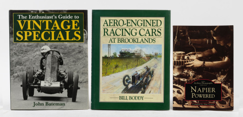 BRITISH ENGINES: Three books relating to British engine history