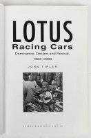 LOTUS: 'Lotus Racing Cars - Dominance, Decline & Revival 1968-2000' by John Tipler, hardcover book, published 2000 [Location: Melbourne] - 4