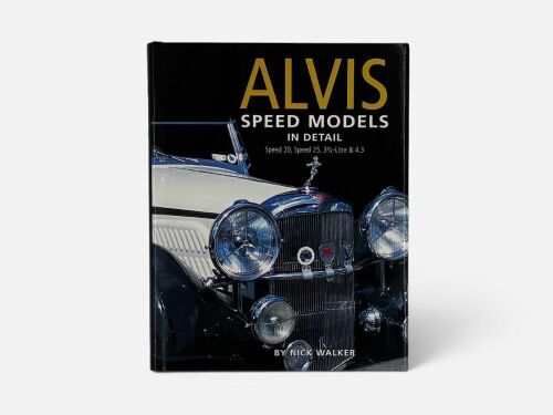 ALVIS: A hardcover book 'Speed Models in Detail' by Nick Walker [Location: Sydney]