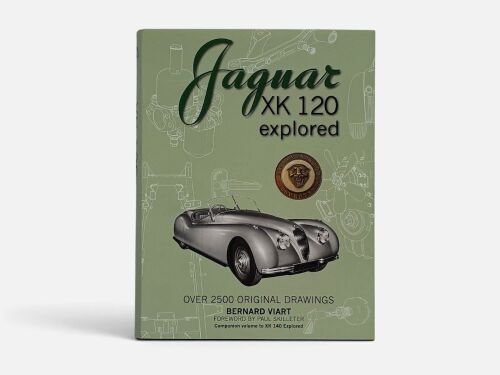 233 · JAGUAR XK120: A hardcover book 'Jaguar XK120 Explored' by Bernard Viart [Location: Sydney]