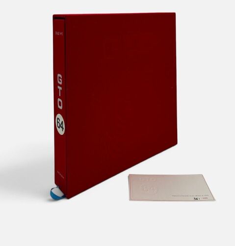FERRARI: A limited edition slipcased hardcover book 'GTO/64' by Doug Nye [Location: Sydney]
