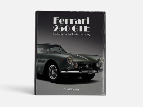 166 · FERRARI: A hardcover book 'Ferrari 250 GTE: The family car that funded the racing' by David Wheeler [Location: Sydney]