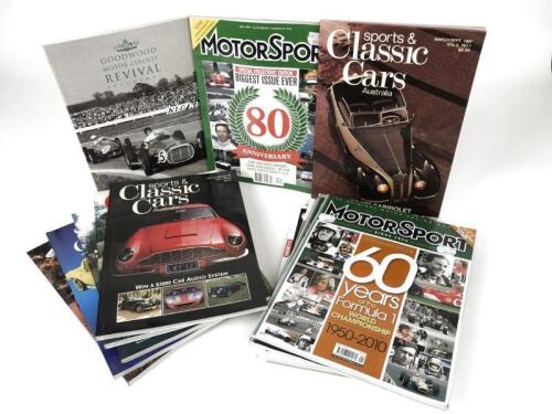 CLASSIC CAR MAGAZINES: A collection of Classic Car magazines. Six issues of 'Sports & Classic Cars Australia'. 1987 - 1989