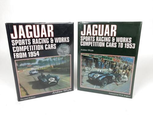 JAGUAR: Two hardcover Jaguar books by Andrew Whyte