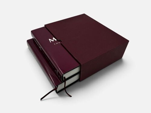 69 · MASERATI: A slipcased two-volume hardcover book 'Maserati: The Family Silver' by Nigel Trow [Location: Sydney]