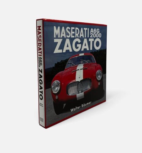 153 · MASERATI: A slipcased hardcover book 'Maserati A6G 2000 Zagato' by Walter Bäumer [Location: Sydney]