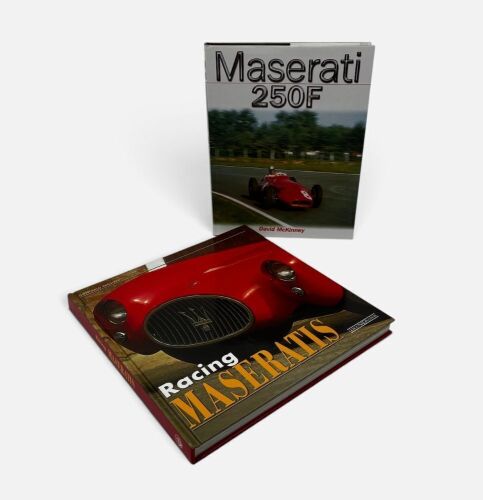 MASERATI: A pair of hardcover books [Location: Sydney]