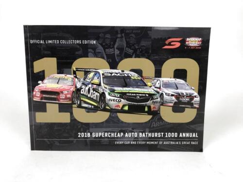 BATHURST: '2018 Supercheap Auto Bathurst 1000 Annual' softcover book. L.E 2000