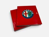 ALFA ROMEO: A slipcased two-volume hardcover book 'Alfa Romeo: Catalogue Raisonn&eacute; 1910-1982' Edited by Paolo Altieri & Giovanni Lurani [Location: Sydney]