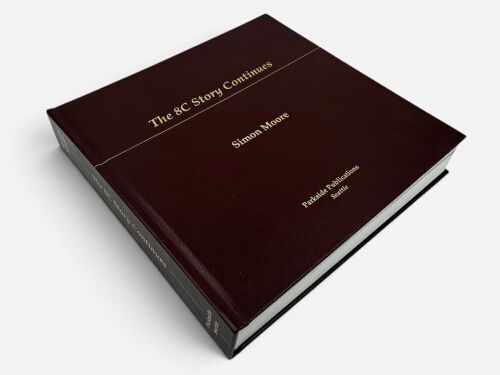 28a · ALFA ROMEO: A hardcover book 'The 8C Story Continues' by Simon Moore [Location: Sydney]
