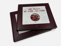 ALFA ROMEO: A slipcased three-volume hardcover book 'Alfa Romeo 6C 2300 - 6C 2500' by F. Morlacchi & S. Salvetti [Location: Sydney] - 2