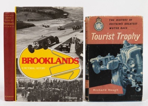 BRITISH RACING: Three hardcover books relating to British motor racing [Location: Melbourne]