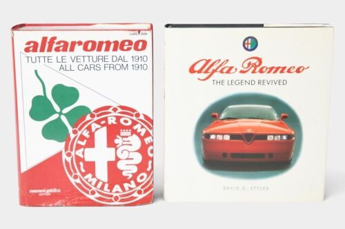 ALFA ROMEO: Two hardcover books on Alfa Romeo [Location: Melbourne]