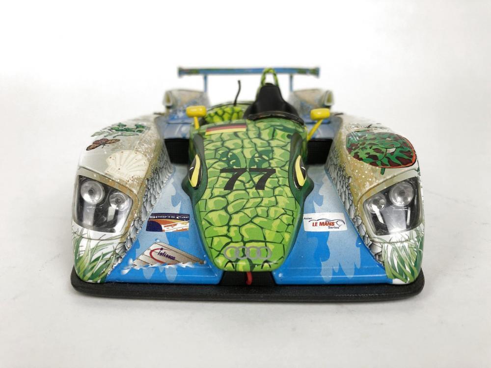 AUDI: 1:18 scale Audi R8 competition Le Mans-Sieger 2000 produced
