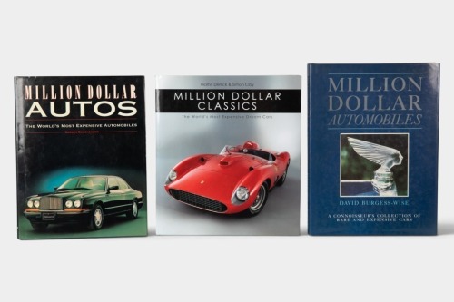 MILLION DOLLAR CARS: Three hardcover books relating to million dollar cars [Location: Melbourne]