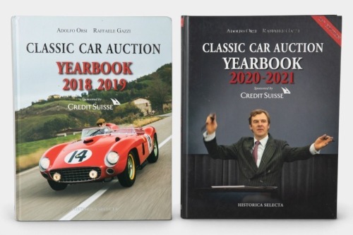 CLASSIC CAR AUCTION YEARBOOK: Two hardcover 'Classic Car Auction' yearbooks, includes books for 2018 / 2019 and 2020 / 2021 [Location: Melbourne]