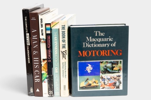 GENERAL MOTORING: Seven mostly hardcover books relating to general motoring [Location: Melbourne]