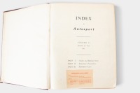 AUTOSPORT: 'Autosport' UK published magazine, 26 editions bound in hardcover book (Volume II January to June 1951) [Location: Melbourne] - 2
