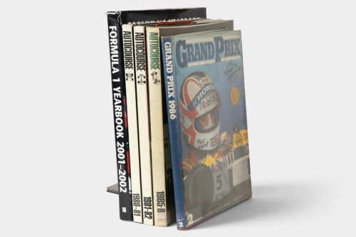 FORMULA ONE ANNUALS: Five hardcover Formula One annual yearbooks [Location: Melbourne]